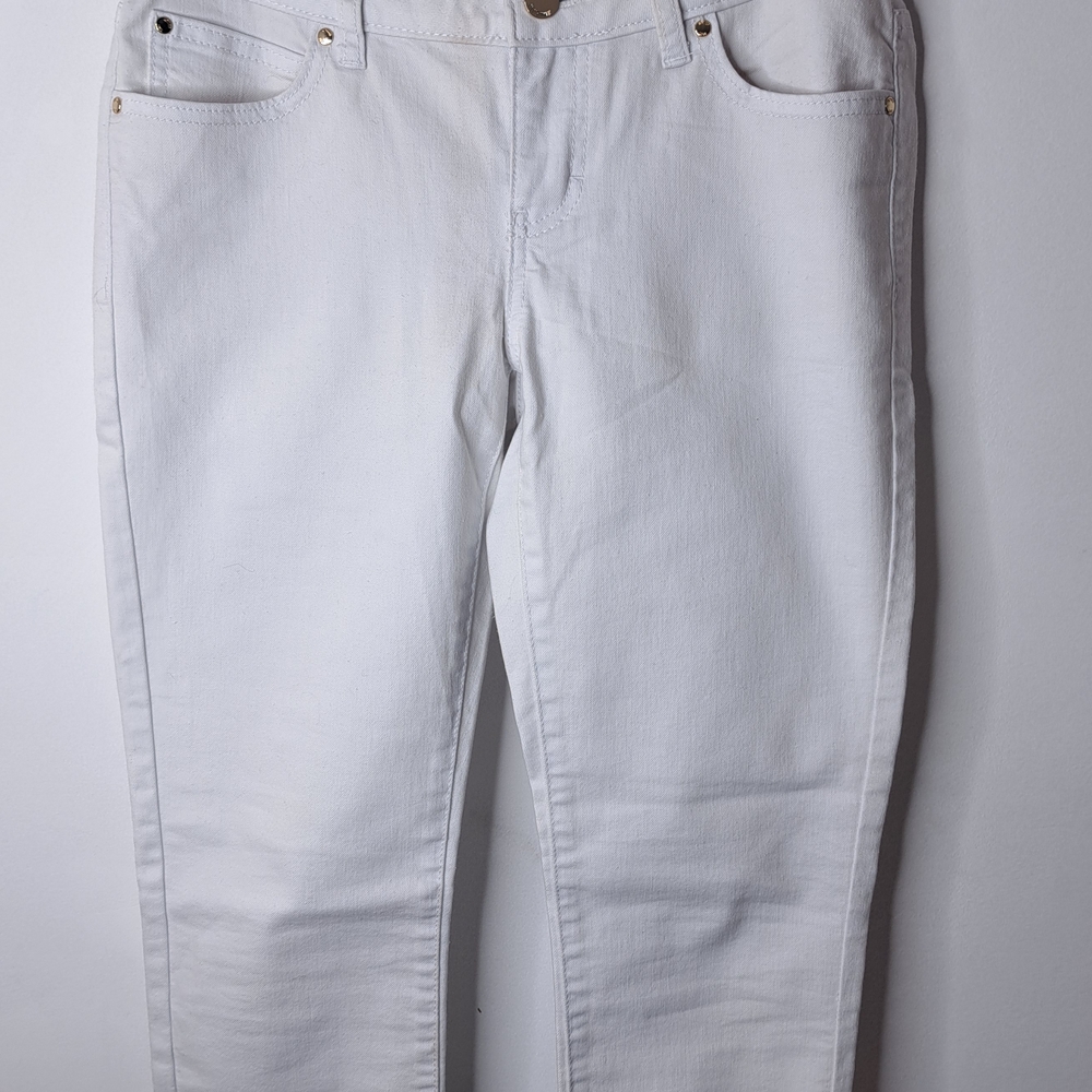 Jennifer Lopez women's White Capri Jeans - Size 4 Petite